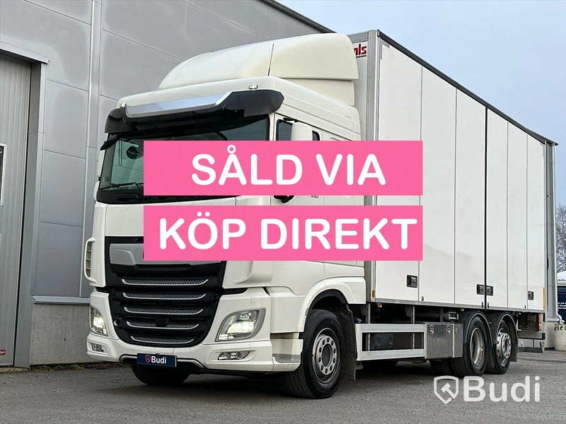 Lastbil DAF XF 530 med PLS skåp | 84026km | Öppningsbarsida- SÅLD
