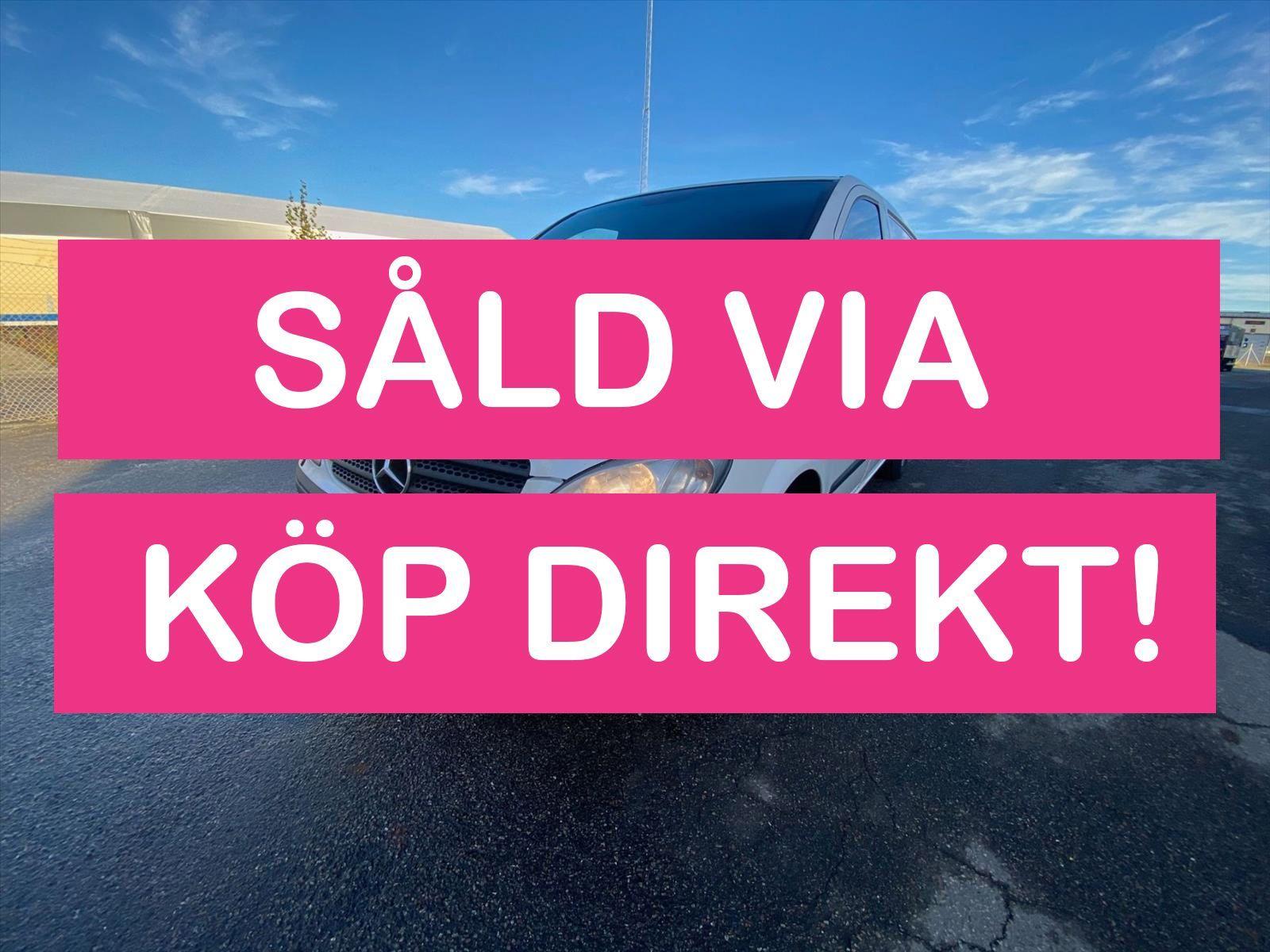 Lätt lastbil Mercedes-Benz Vito 111 Cdi | 3sits | Automat