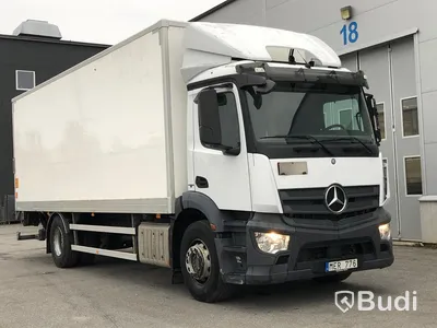 Lastbil Mercedes-Benz Antos | Fastskåp | Euro6