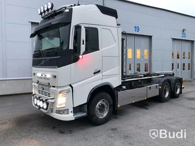Lastbil Volvo FH 6x2 Hiab lastväxlare Euro5 (Miljözon TOM 2021-07-12)