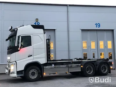 Lastbil Volvo FH 6x2 Hiab lastväxlare Euro5 (Miljözon TOM 2021-07-12)