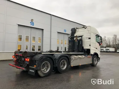 Lastbil Volvo FH 6x2 Hiab lastväxlare Euro5 (Miljözon TOM 2021-07-12)