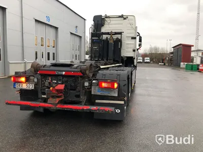 Lastbil Volvo FH 6x2 Hiab lastväxlare Euro5 (Miljözon TOM 2021-07-12)