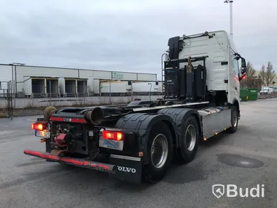 Lastbil Volvo FH 6x2 Hiab lastväxlare Euro5 (Miljözon TOM 2021-07-12)