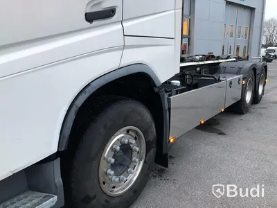 Lastbil Volvo FH 6x2 Hiab lastväxlare Euro5 (Miljözon TOM 2021-07-12)