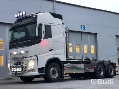 Lastbil Volvo FH 6x2 Hiab lastväxlare Euro5 (Miljözon TOM 2021-07-12)