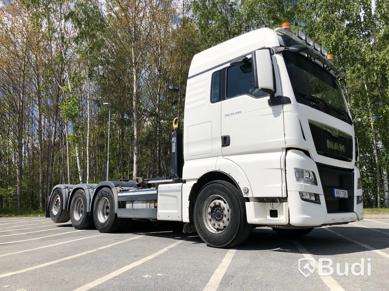 XKF788 Lastbil MAN TGX 35-480 8X4-4 Lastväxlare