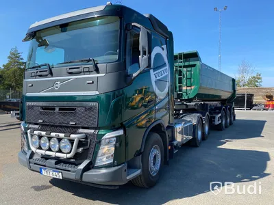 Lastbil Volvo FH12 540 6x4 med Sörling Dumper