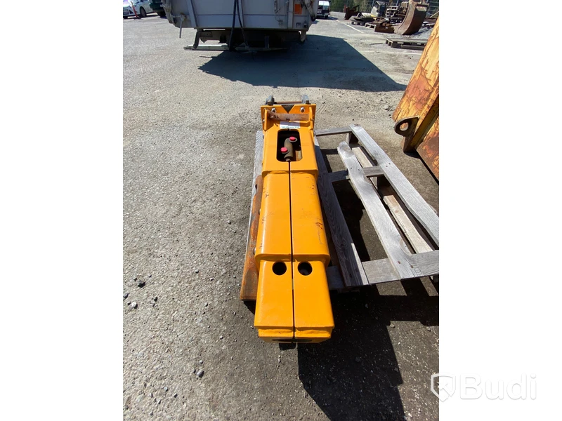 Kranarm med hydraulhammare