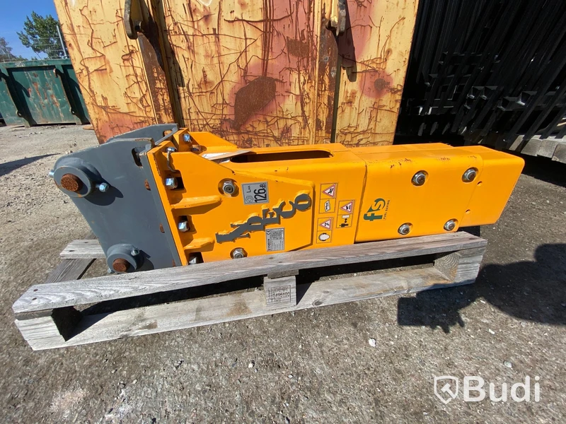 Kranarm med hydraulhammare