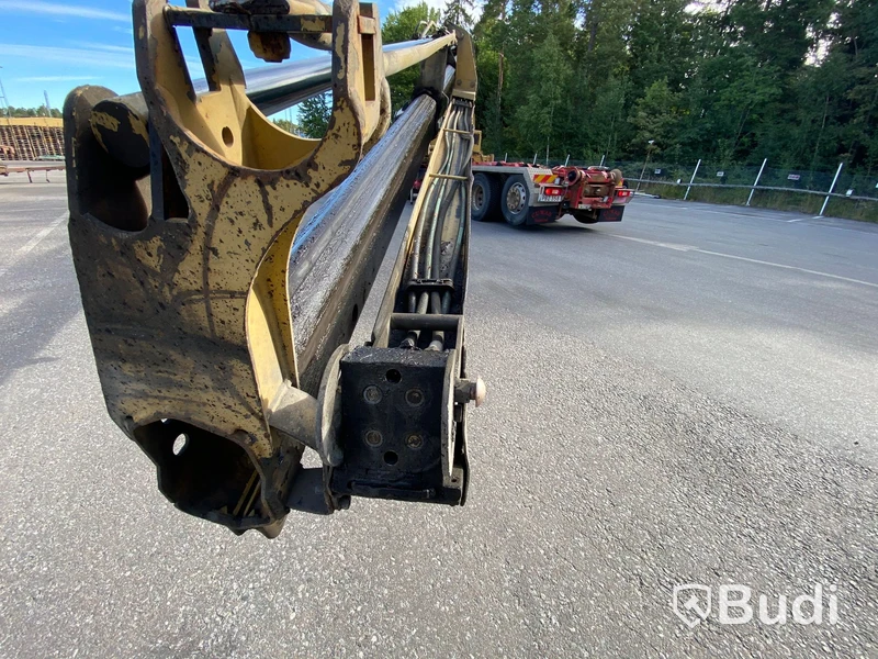 Lastbil Volvo FM380 8x2 kran och lastväxlare Palfinger