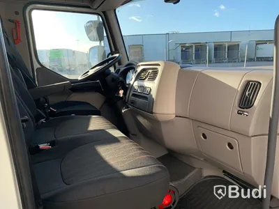 Lastbil "fabriksny" DAF LF 180 12T, kran och fllak Dubbelsits Euro6
