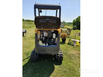 Minigrävare Volvo EC18D -2018, 90h med skopor samt Indespension LTD släp