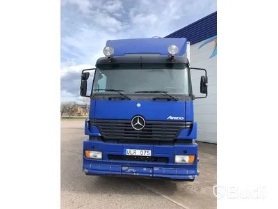 ULR075 Lastbil Mercedes Benz Atego 1833 Fast skåp