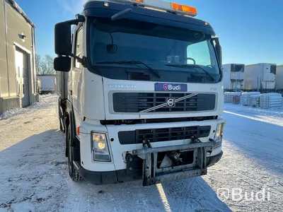 Lastbil Volvo FM-400 Fassi F235XP Plogförberedd