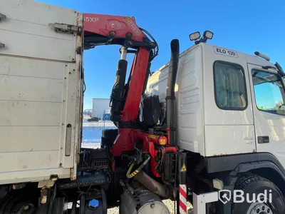Lastbil Volvo FM-400 Fassi F235XP Plogförberedd