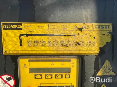Lastbil Volvo FM-400 Fassi F235XP Plogförberedd