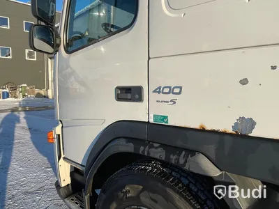 Lastbil Volvo FM-400 Fassi F235XP Plogförberedd