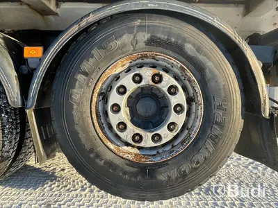Lastbil Volvo FM-400 Fassi F235XP Plogförberedd