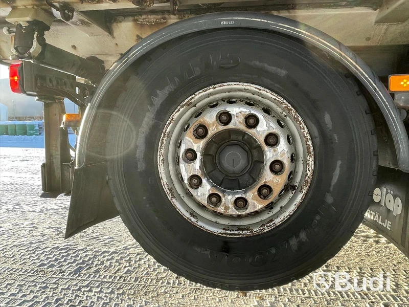 Lastbil Volvo FM-400 Fassi F235XP Plogförberedd