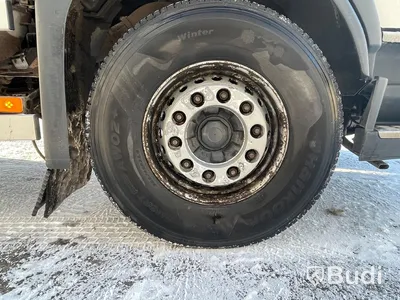 Lastbil Volvo FM-400 Fassi F235XP Plogförberedd