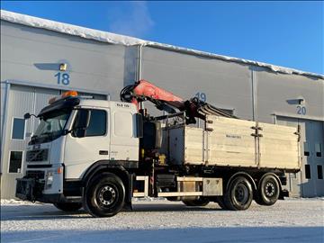 Lastbil Volvo FM-400 Fassi F235XP Plogförberedd