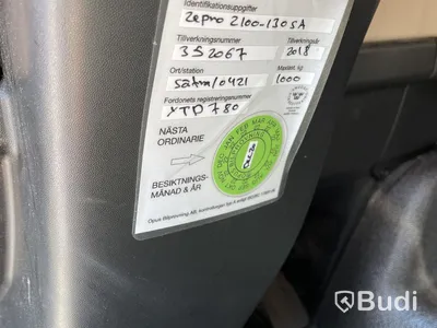 Lastbil Mercedes-Benz Axor 1824| Höj&Sänk SKAB