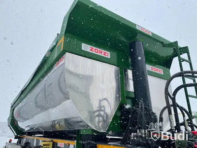Lastbil DAF XF 530 SSC med schakttrailer/isolerad för asfalt
