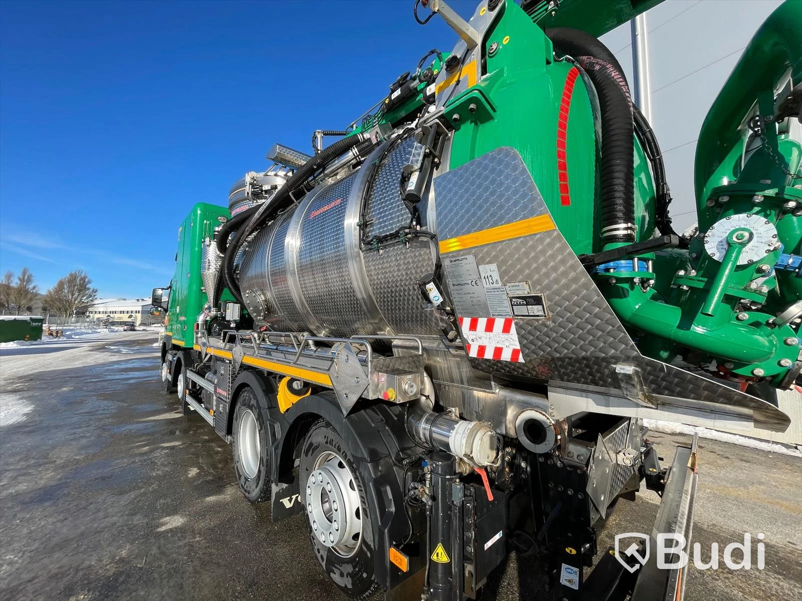 Lastbil Volvo FM 460 8x2 Torrsug Euro6 | Cappellotto