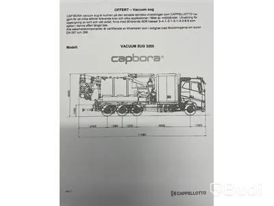Lastbil Volvo FM 460 8x2 Torrsug Euro6 | Cappellotto