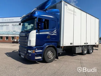 Lastbil Scania R580 Skåp med öppningsbarsida | 2014