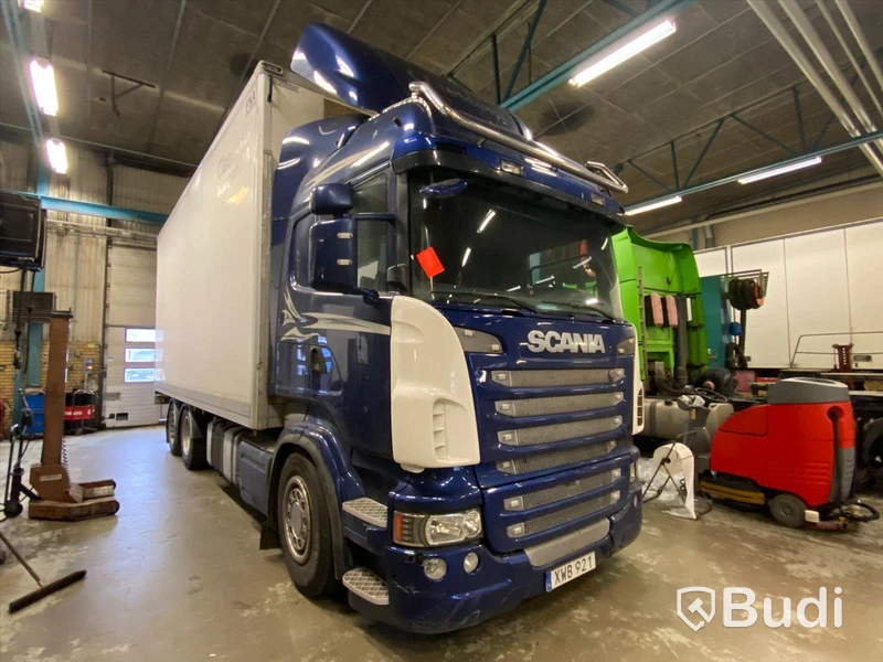 Lastbil Scania R580 Skåp med öppningsbarsida | 2014
