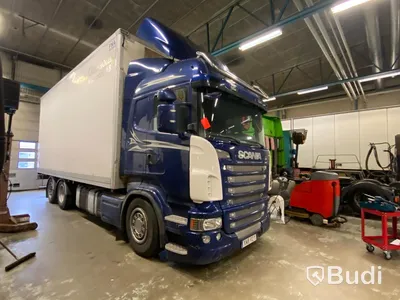 Lastbil Scania R580 Skåp med öppningsbarsida | 2014