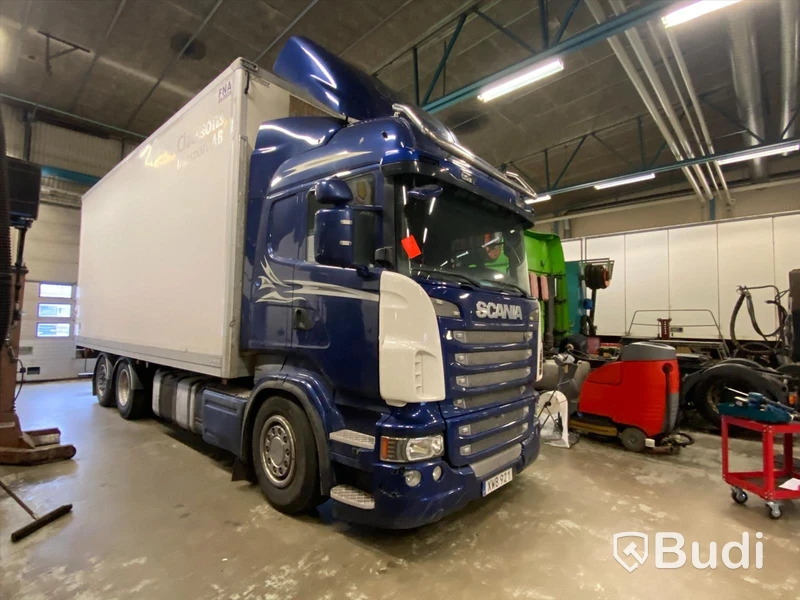 Lastbil Scania R580 Skåp med öppningsbarsida | 2014