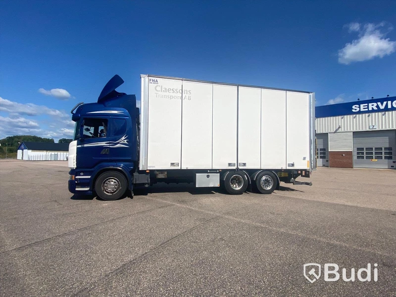 Lastbil Scania R580 Skåp med öppningsbarsida | 2014