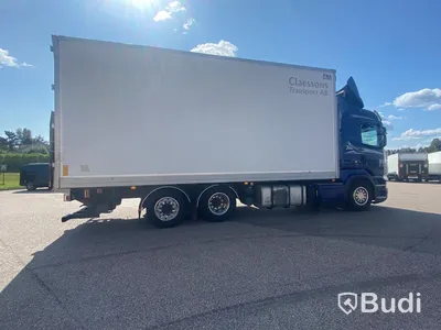 Lastbil Scania R580 Skåp med öppningsbarsida | 2014