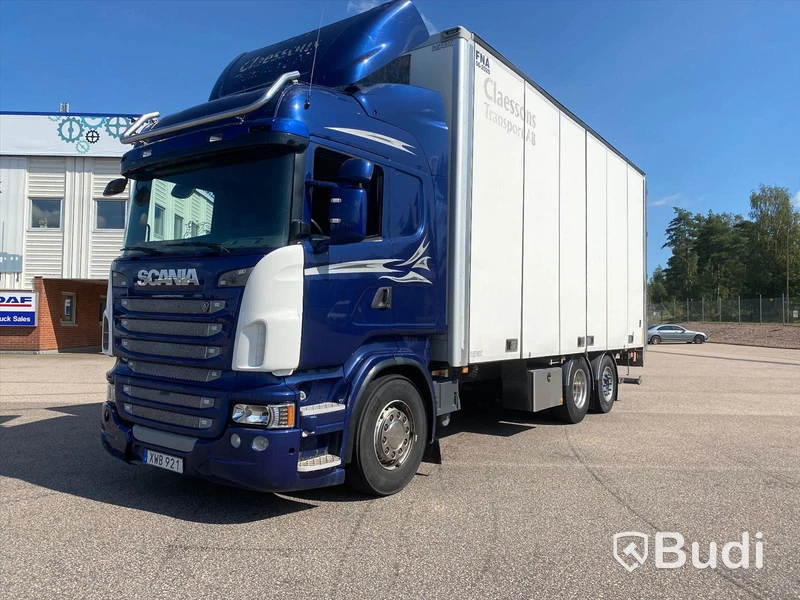 Lastbil Scania R580 Skåp med öppningsbarsida | 2014