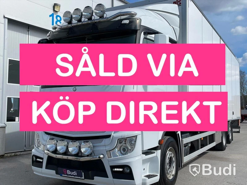 Lastbil Mercedes-Benz Actros 2553 | PLS Långskåp | Homeline SÅLD