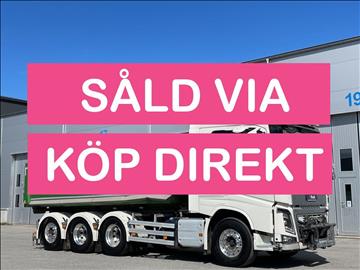 Lastbil Volvo FH16 750HK | 2017 | Hiab XR26SL lastväxlare | Plogförbered SÅLD