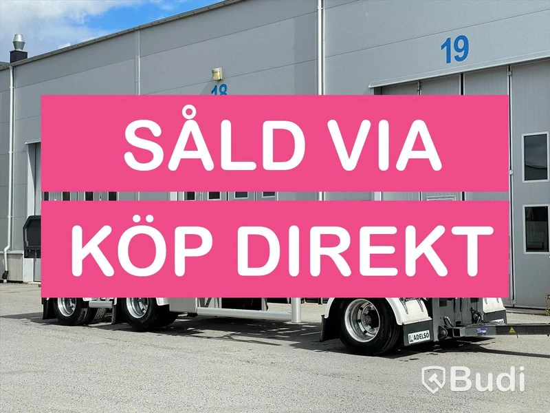 Lastväxlarsläp Huffermann HSAK 30.73 LS | 2019 SÅLD VIA KÖP DIREKT