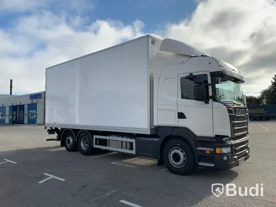 Lastbil Scania 520 V8 fjärrskåp SKAB