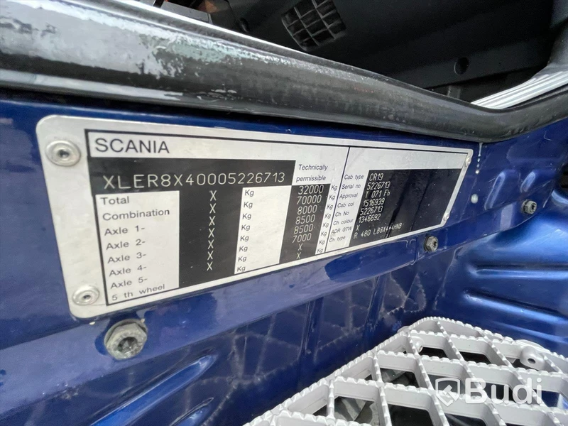 Lastbil Scania R480 | Dumper Sörling Ilsbo| Tridem