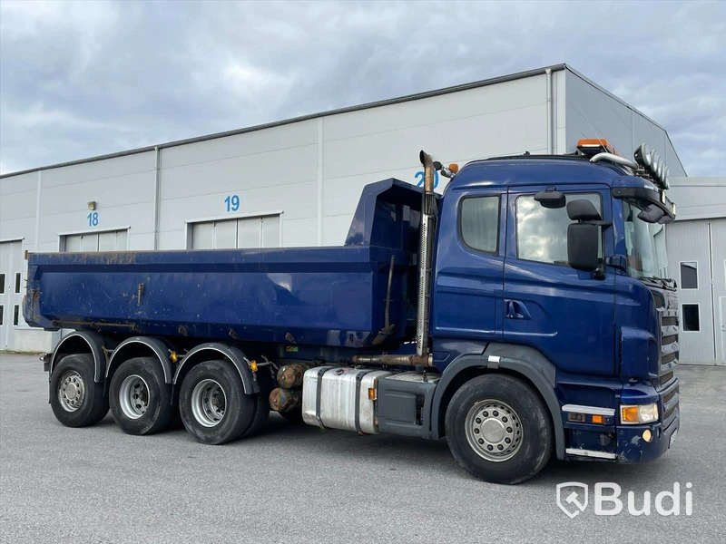 Lastbil Scania R480 | Dumper Sörling Ilsbo| Tridem