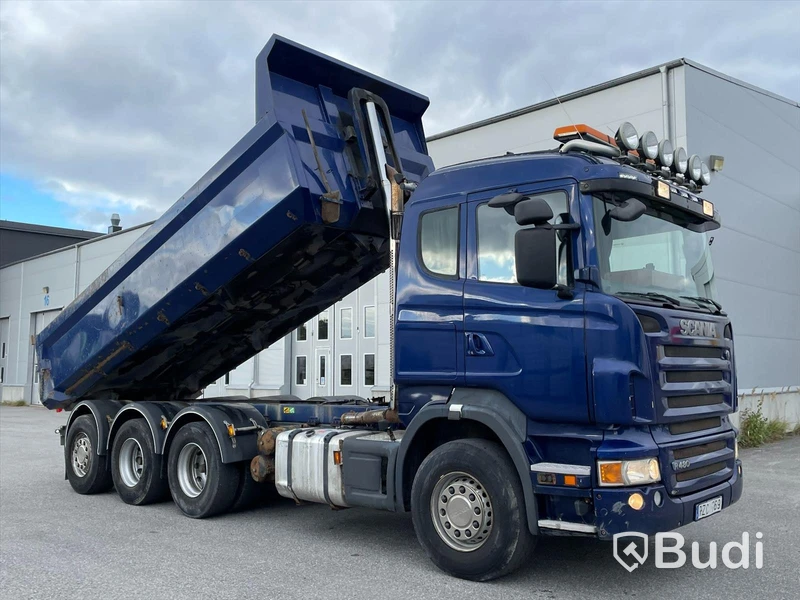 Lastbil Scania R480 | Dumper Sörling Ilsbo| Tridem