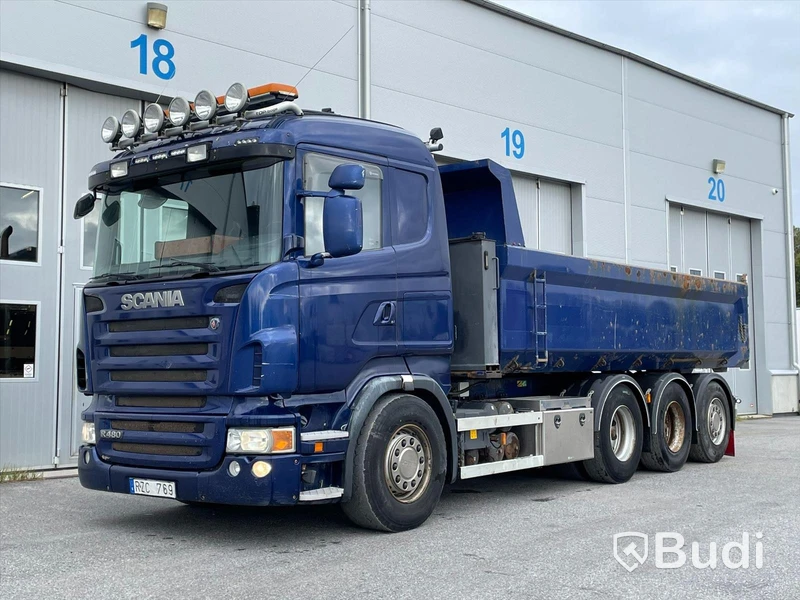 Lastbil Scania R480 | Dumper Sörling Ilsbo| Tridem