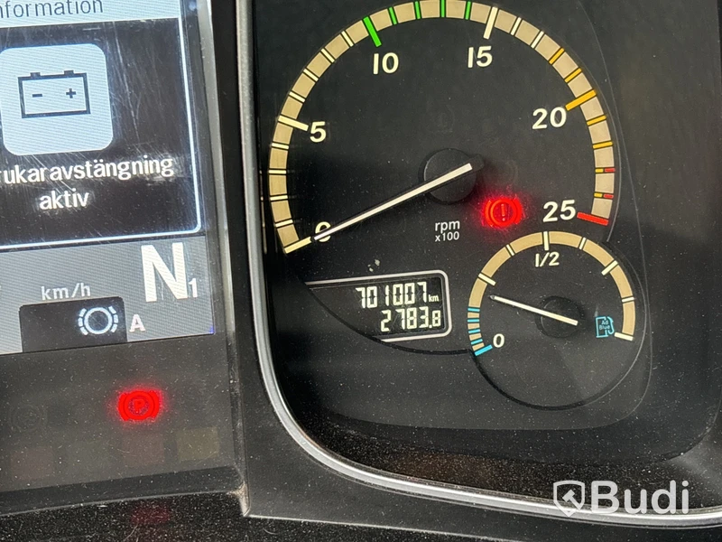 Kylbil Mercedes-Benz Actros | 70100 mil | 2014 | SKAB | ÖBS | RICC