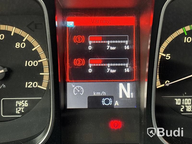 Kylbil Mercedes-Benz Actros | 70100 mil | 2014 | SKAB | ÖBS | RICC