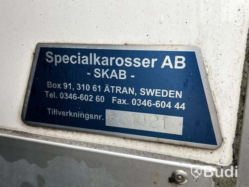 Kylbil Mercedes-Benz Actros | 70100 mil | 2014 | SKAB | ÖBS | RICC