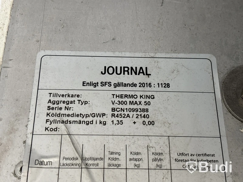Kylbil Nissan NV400 | 20313 mil | 145hk | 2018 | Salaskåp | Zepro