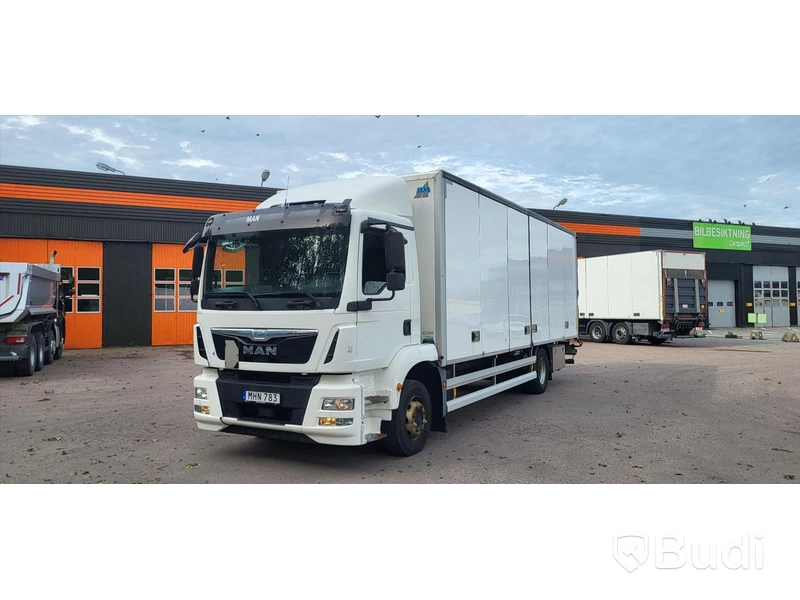 Lastbil MAN TGM 15.290 4x2 LL | 2016 | Euro6 | SKAB-skåp med öppningsbarsida - EXPORT